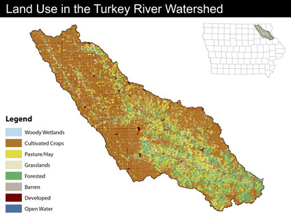 Turkey River Watershed: Land Use