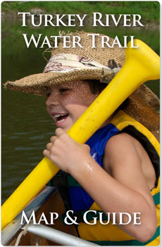Turkey River Water Trail Map & Guide Cover Turkey River Water Trail Map & Guide
